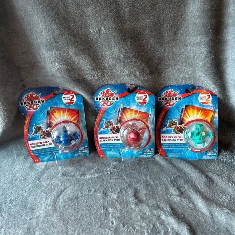 Bakagan season 2 3-pack set Retired #120